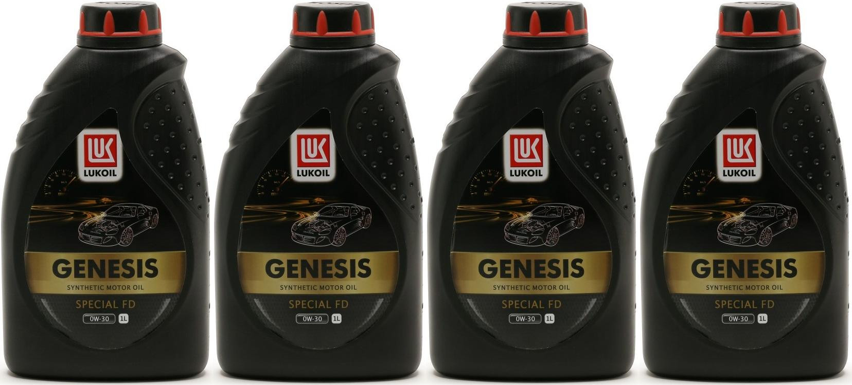 LUKOIL GENESIS SPECIAL FD 0W-30 Motoröl 4x 1l = 4 Liter