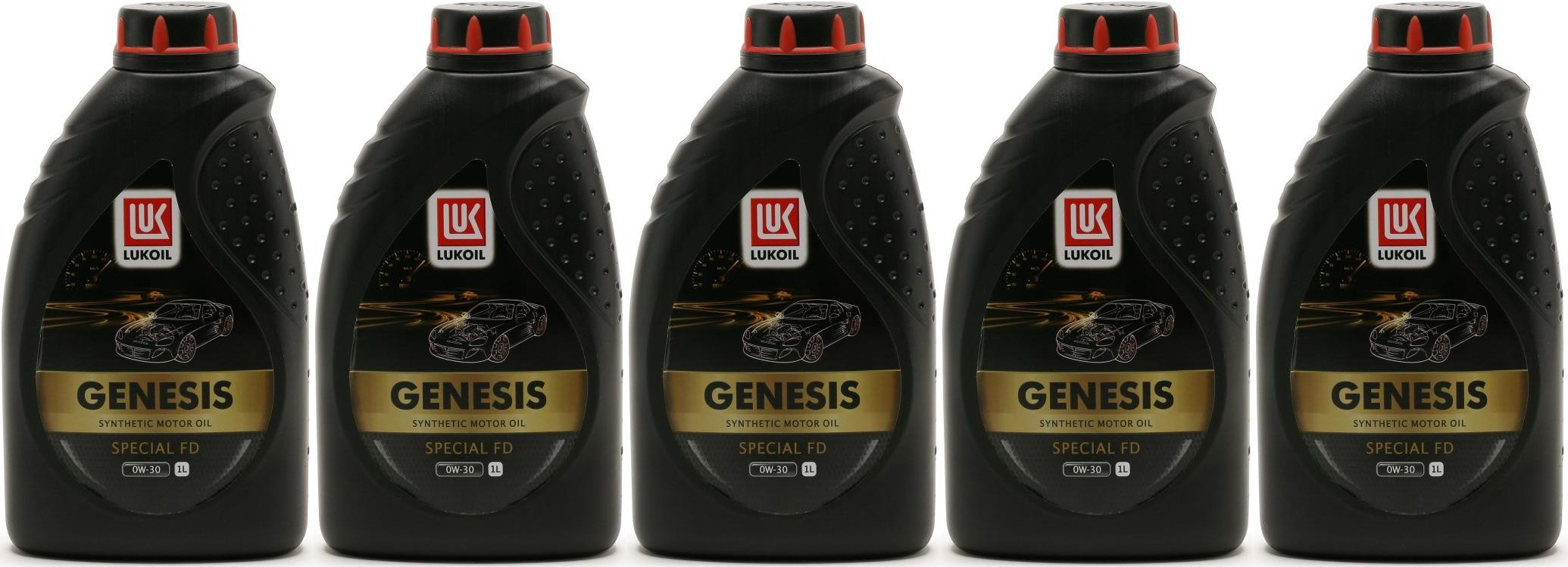 LUKOIL GENESIS SPECIAL FD 0W-30 Motoröl 5x 1l = 5 Liter
