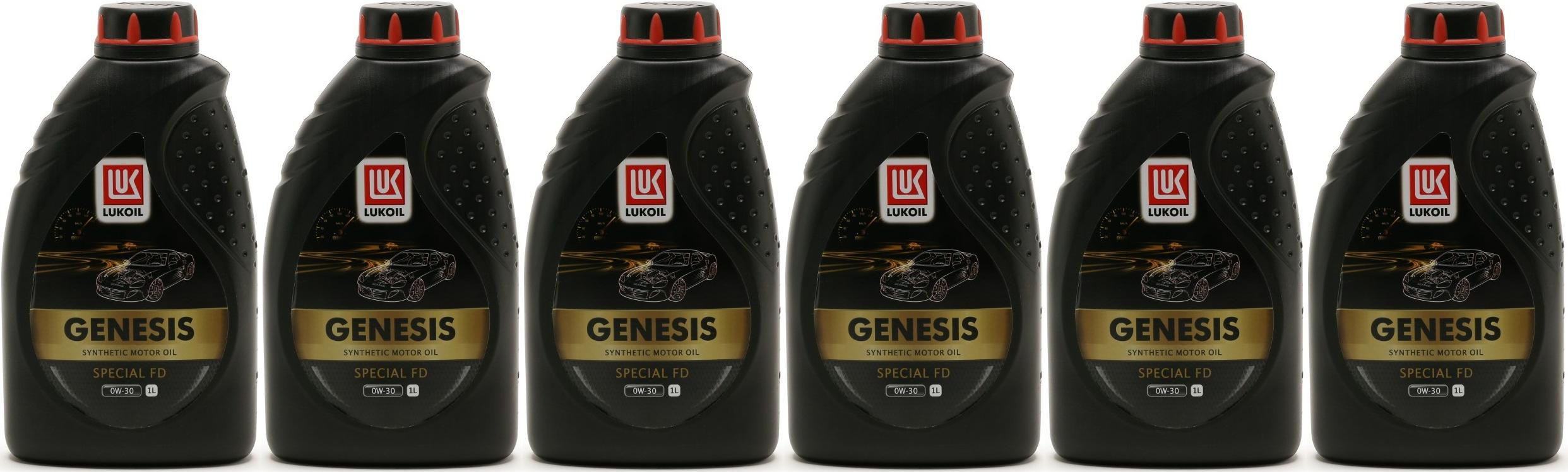LUKOIL GENESIS SPECIAL FD 0W-30 Motoröl 6x 1l = 6 Liter