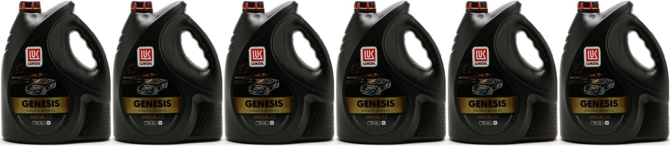 Lukoil Genesis special C2 5W-30 Motoröl 6x 5 = 30 Liter