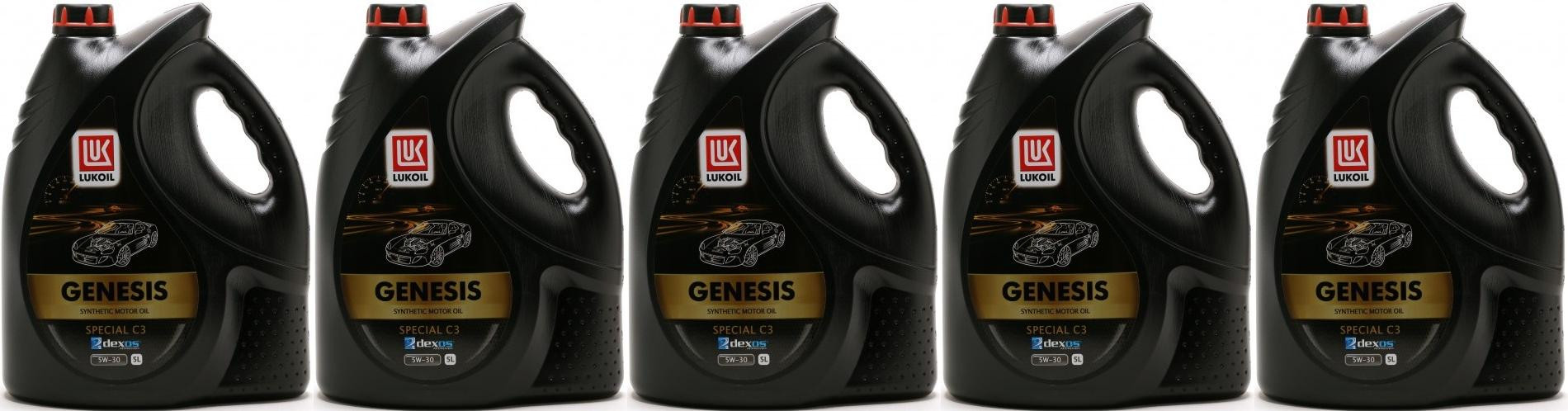 Lukoil Genesis special C3 5W-30 Motoröl 5x 5 = 25 Liter