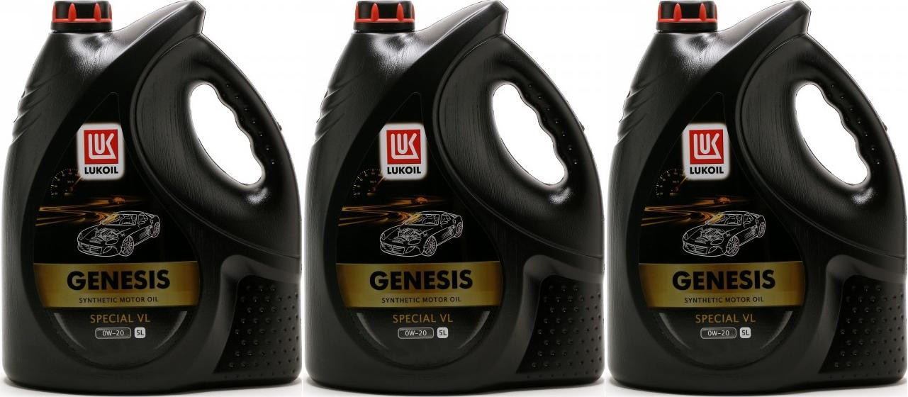 LUKOIL GENESIS SPECIAL VL 0W-20 3x 5 = 15 Liter