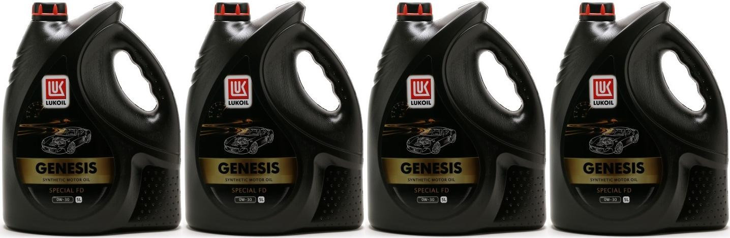 LUKOIL GENESIS SPECIAL FD 0W-30 Motoröl 4x 5 = 20 Liter