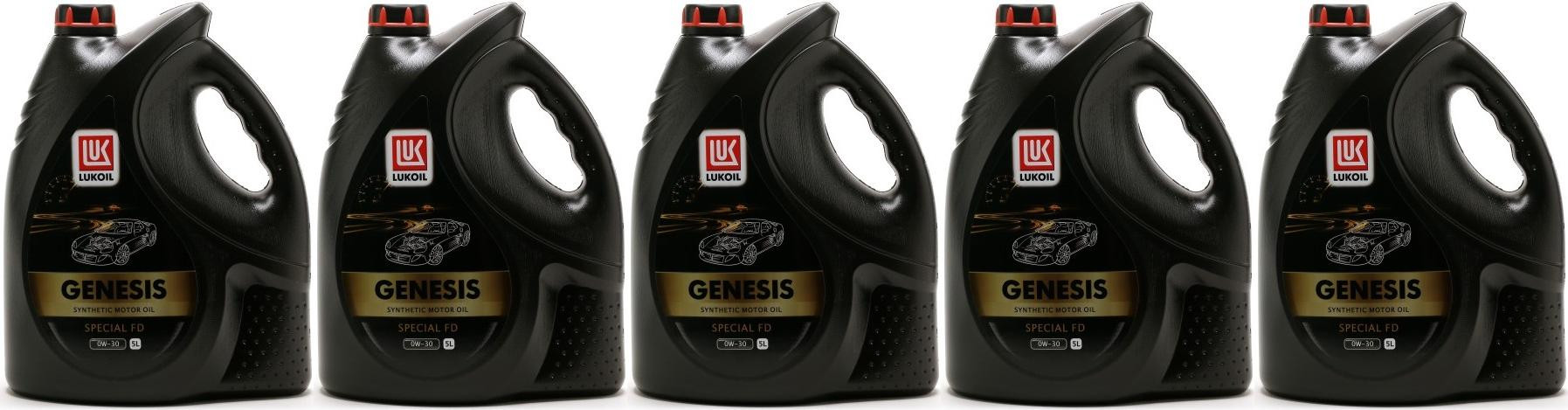 LUKOIL GENESIS SPECIAL FD 0W-30 Motoröl 5x 5 = 25 Liter