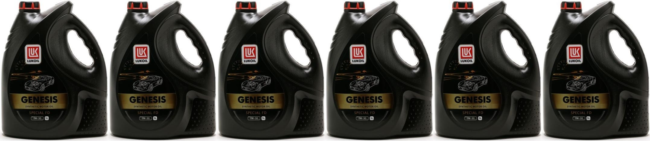 LUKOIL GENESIS SPECIAL FD 0W-30 Motoröl 6x 5 = 30 Liter