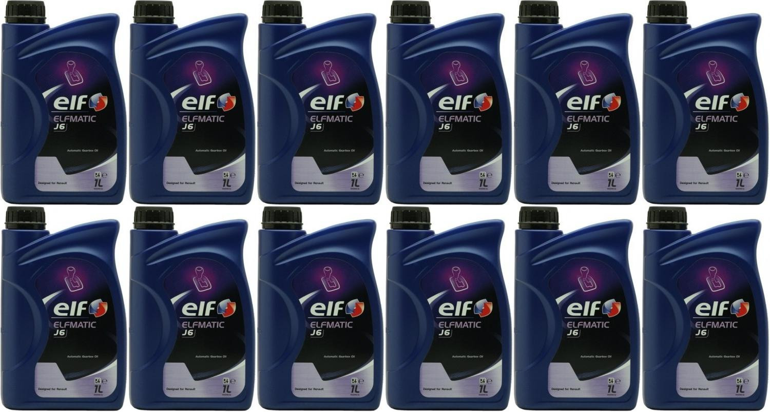 Elf Elfmatic J6 Automatik Getriebeöl 12x 1l = 12 Liter