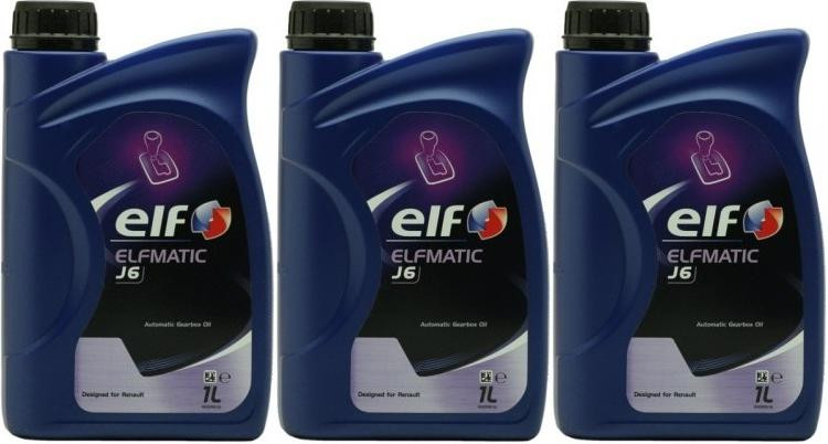 Elf Elfmatic J6 Automatik Getriebeöl 3x 1l = 3 Liter