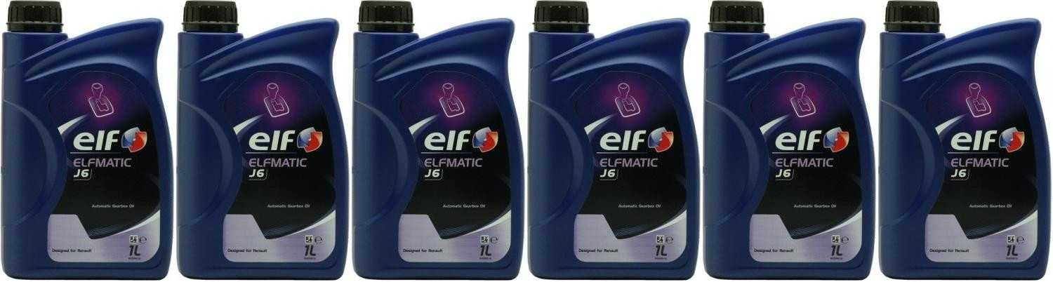 Elf Elfmatic J6 Automatik Getriebeöl 6x 1l = 6 Liter