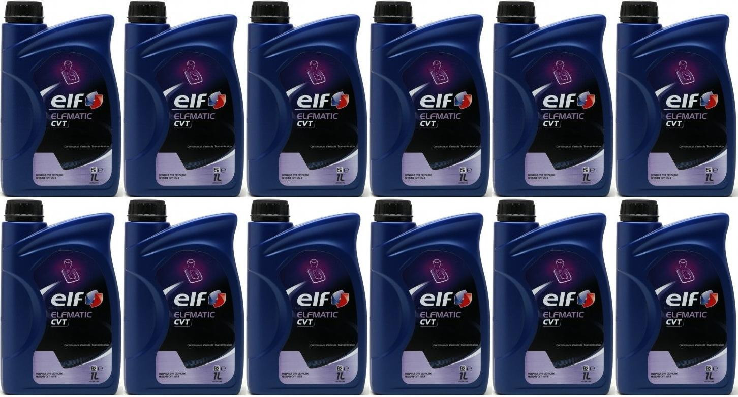 Elf ELFMATIC CVT Automatik 12x 1l = 12 Liter