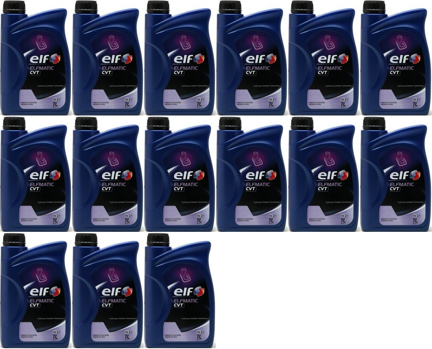 Elf ELFMATIC CVT Automatik 15x 1l = 15 Liter