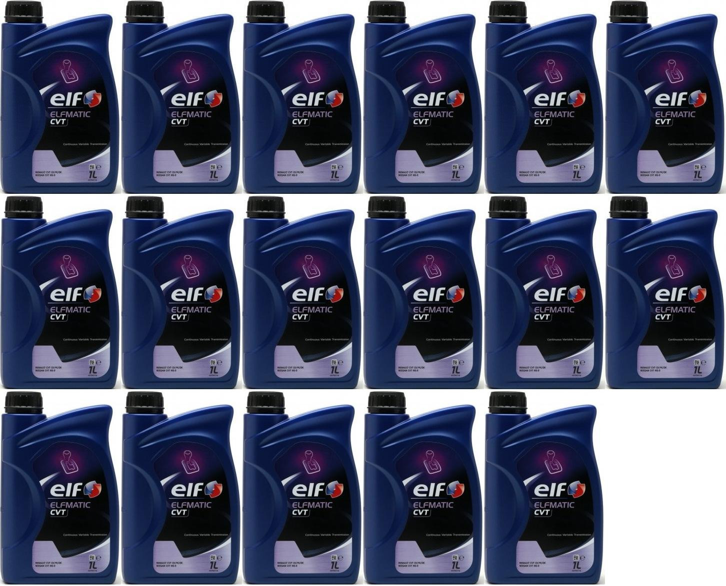 Elf ELFMATIC CVT Automatik 17x 1l = 17 Liter