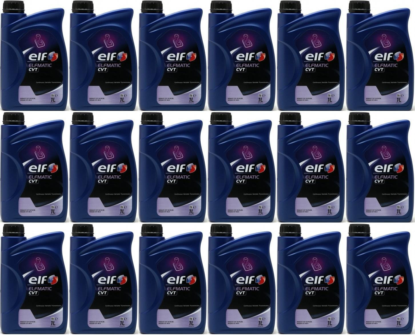 Elf ELFMATIC CVT Automatik 18x 1l = 18 Liter
