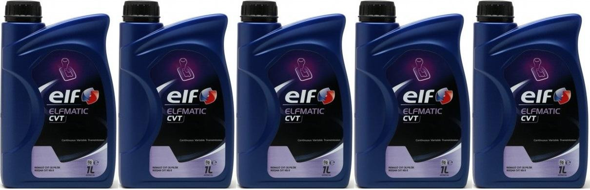 Elf ELFMATIC CVT Automatik 5x 1l = 5 Liter