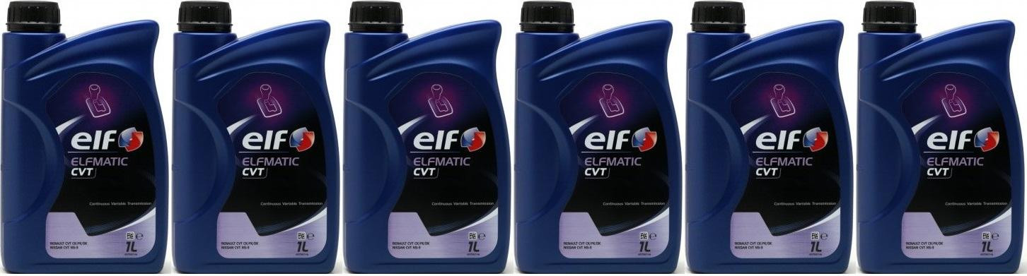 Elf ELFMATIC CVT Automatik 6x 1l = 6 Liter