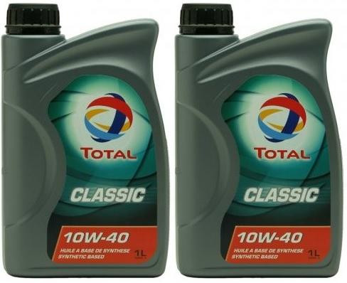 Total Classic 7 10W-40 Motoröl 2x 1l = 2 Liter