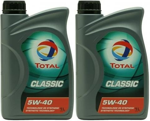 Total Classic 9 5W-40 Motoröl 2x 1l = 2 Liter