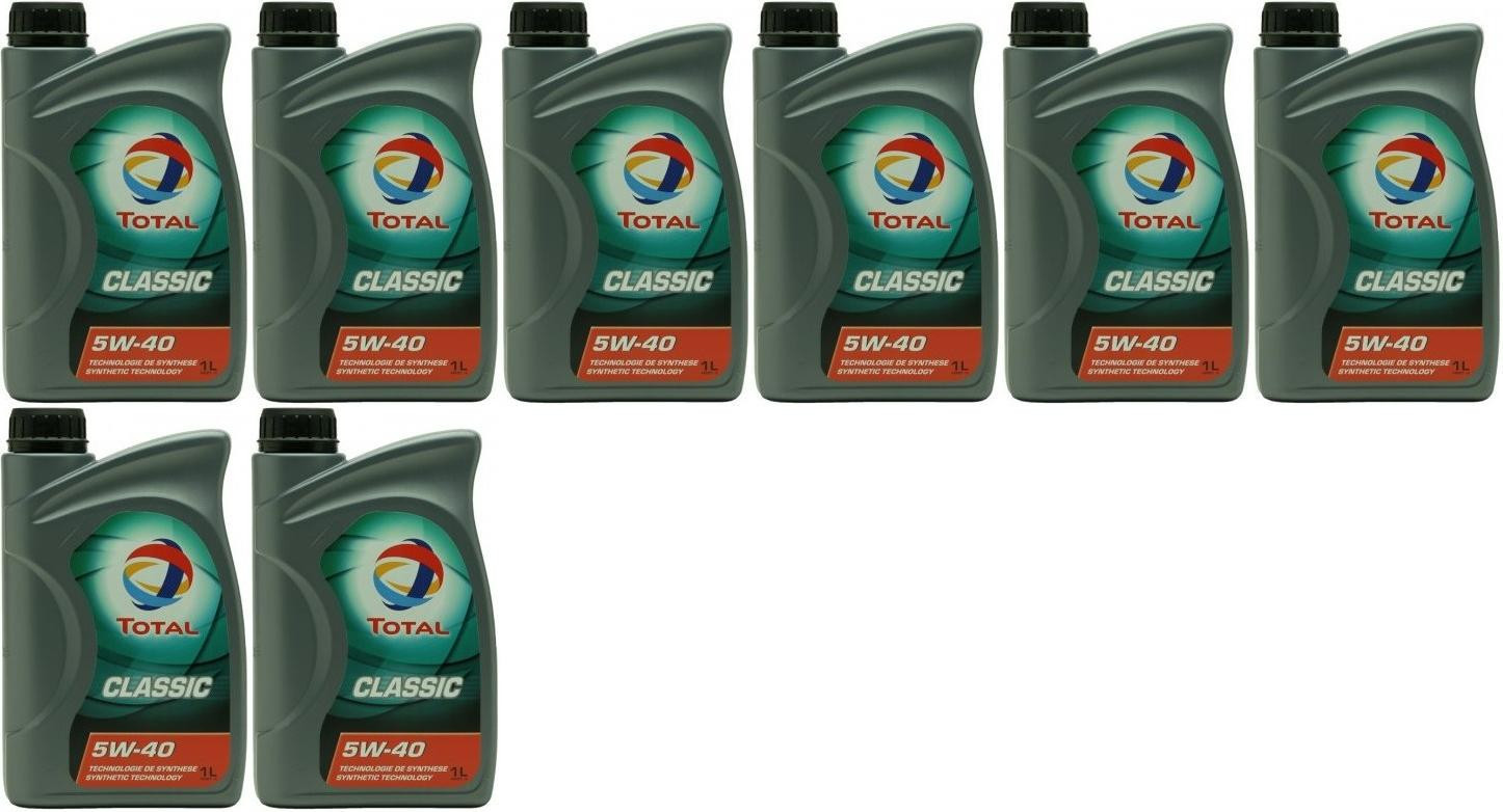 Total Classic 9 5W-40 Motoröl 8x 1l = 8 Liter