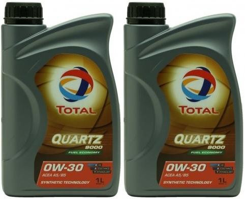 Total Quartz 9000 Fuel Economy 0W-30 Motoröl 2x 1l = 2 Liter