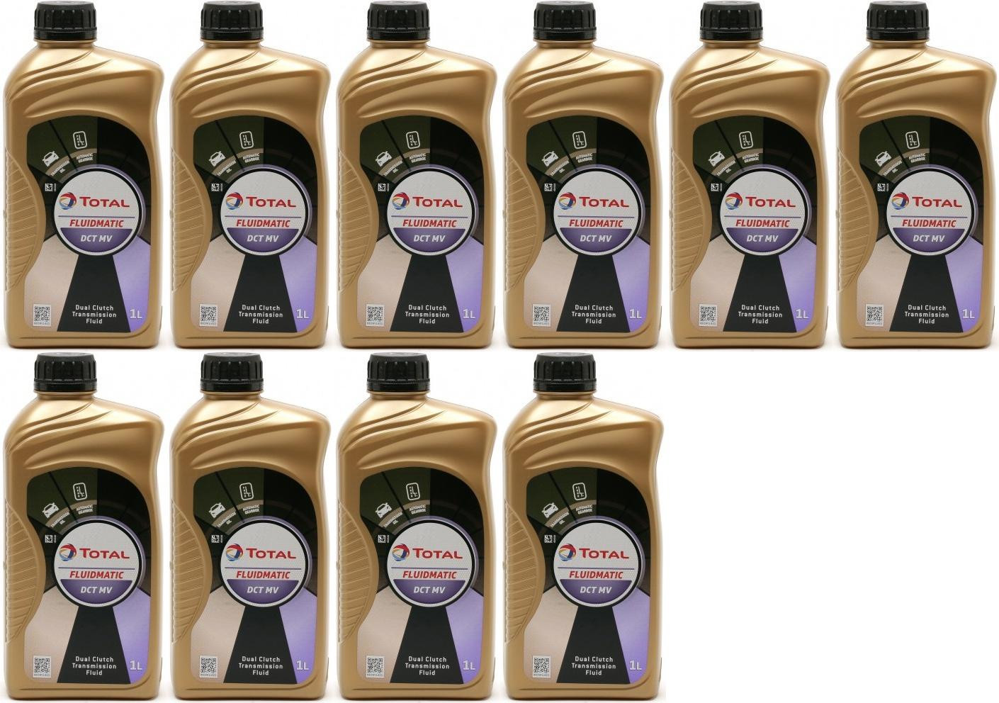 Total Fluidmatic DCT MV Doppelkupplungsgetriebeöl ATF 10x 1l = 10 Liter