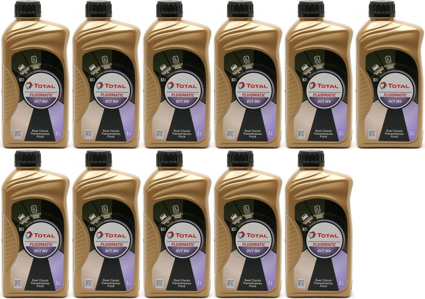 Total Fluidmatic DCT MV Doppelkupplungsgetriebeöl ATF 11x 1l = 11 Liter