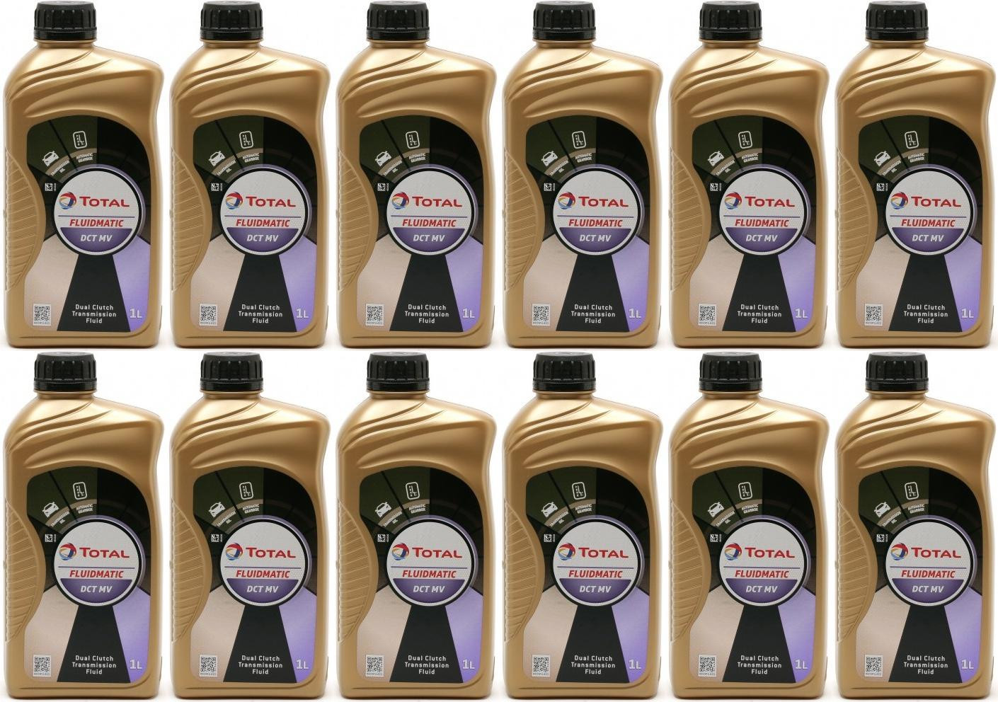 Total Fluidmatic DCT MV Doppelkupplungsgetriebeöl ATF 12x 1l = 12 Liter