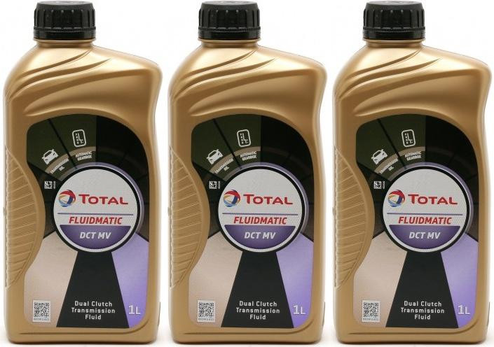 Total Fluidmatic DCT MV Doppelkupplungsgetriebeöl ATF 3x 1l = 3 Liter