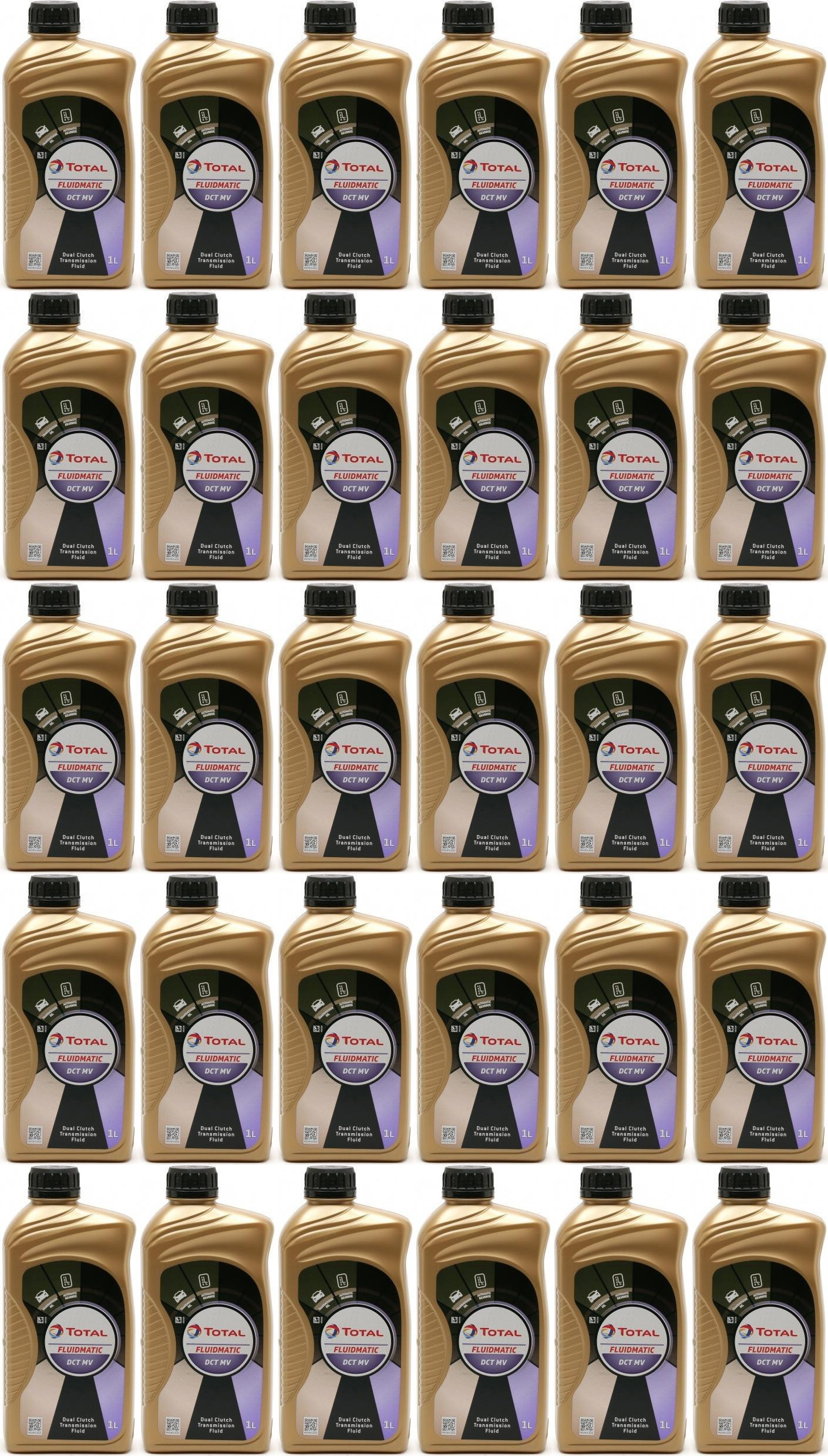 Total Fluidmatic DCT MV Doppelkupplungsgetriebeöl ATF 30x 1l = 30 Liter