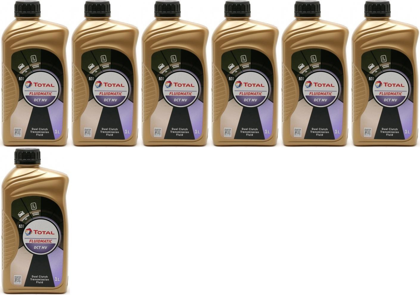 Total Fluidmatic DCT MV Doppelkupplungsgetriebeöl ATF 7x 1l = 7 Liter