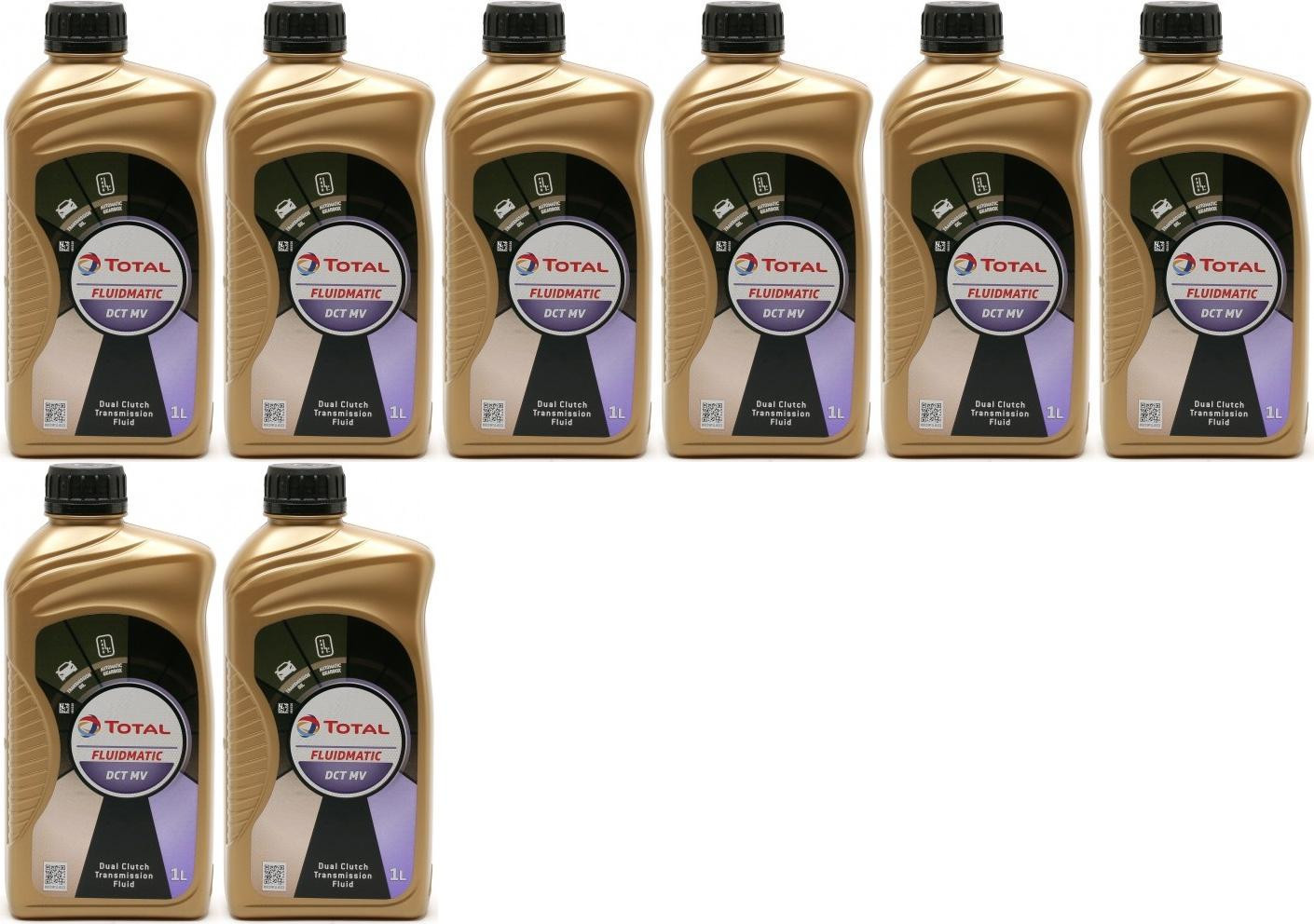 Total Fluidmatic DCT MV Doppelkupplungsgetriebeöl ATF 8x 1l = 8 Liter
