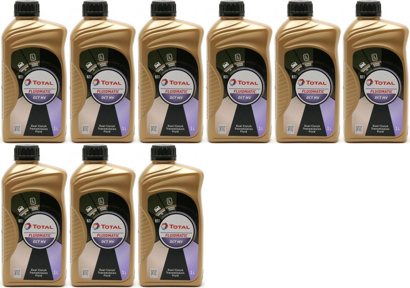 Total Fluidmatic DCT MV Doppelkupplungsgetriebeöl ATF 9x 1l = 9 Liter