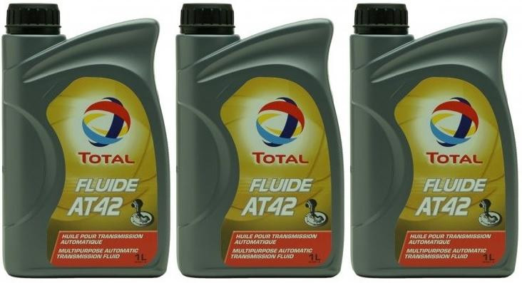 Total Fluide AT 42 Automatikgetriebeöl 3x 1l = 3 Liter