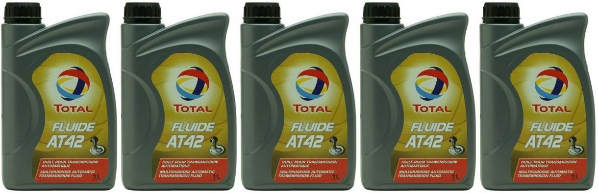 Total Fluide AT 42 Automatikgetriebeöl 5x 1l = 5 Liter