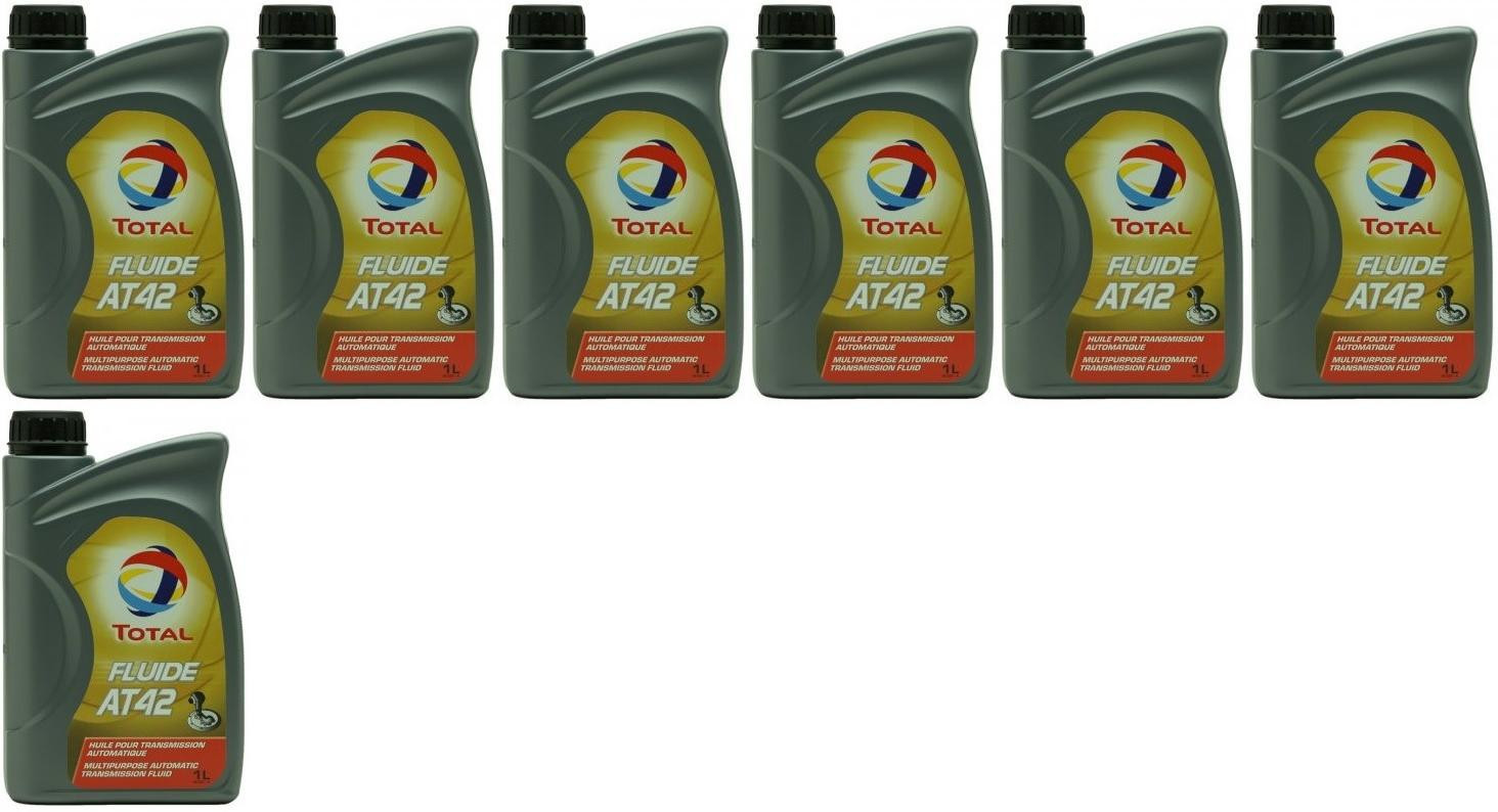 Total Fluide AT 42 Automatikgetriebeöl 7x 1l = 7 Liter