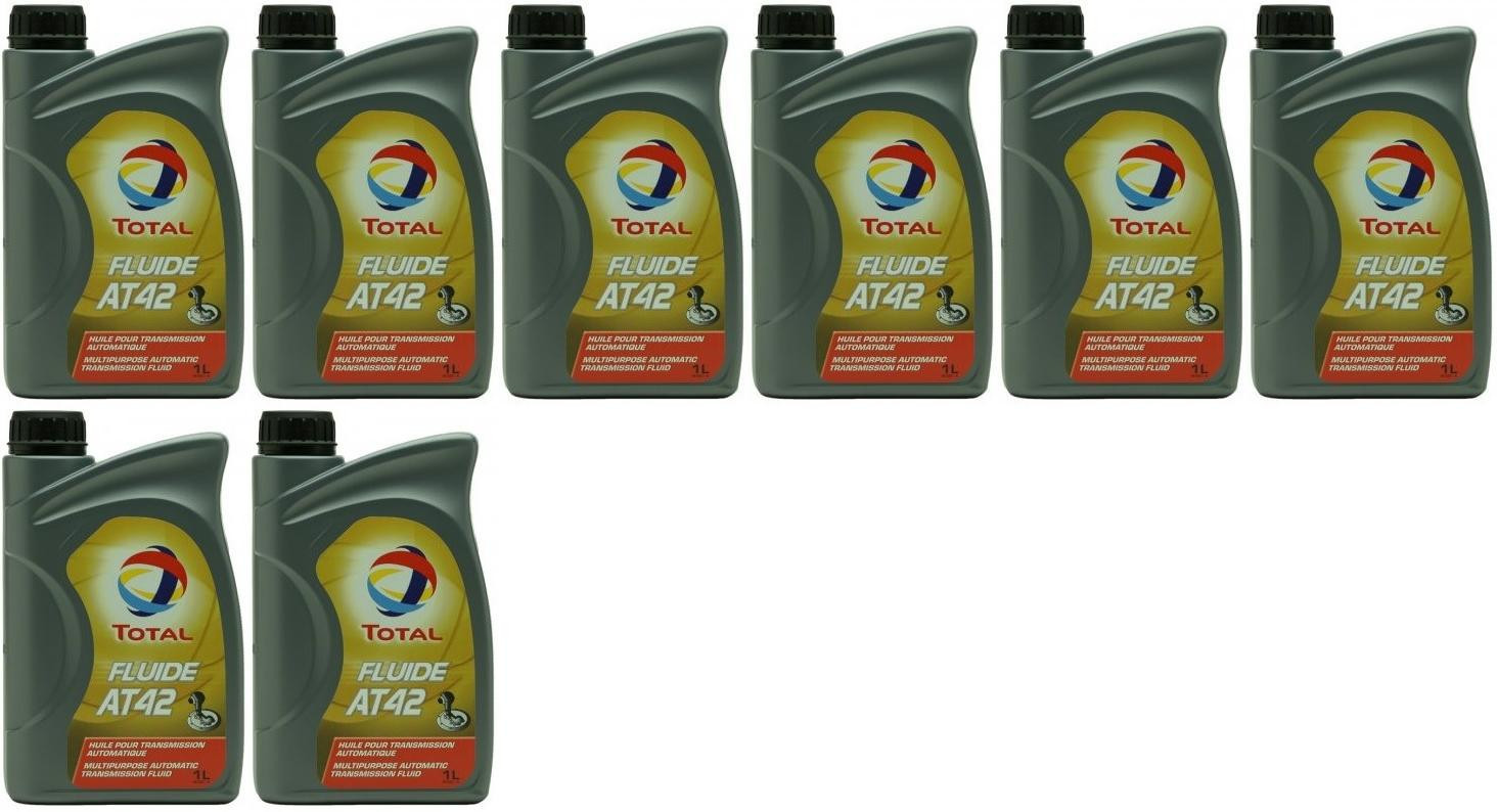 Total Fluide AT 42 Automatikgetriebeöl 8x 1l = 8 Liter