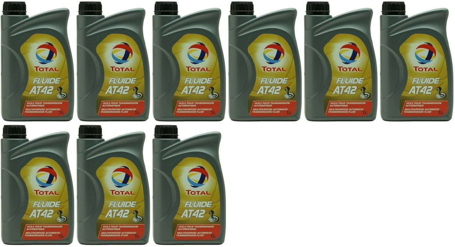 Total Fluide AT 42 Automatikgetriebeöl 9x 1l = 9 Liter