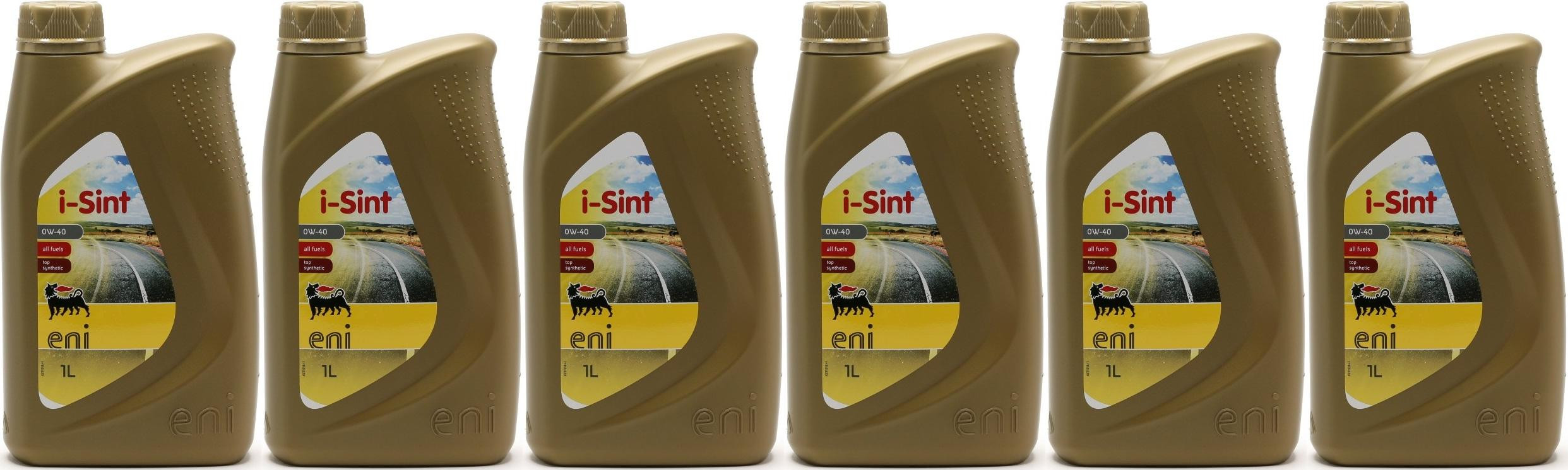 Eni i-Sint 0W-40 Motoröl 6x 1l = 6 Liter