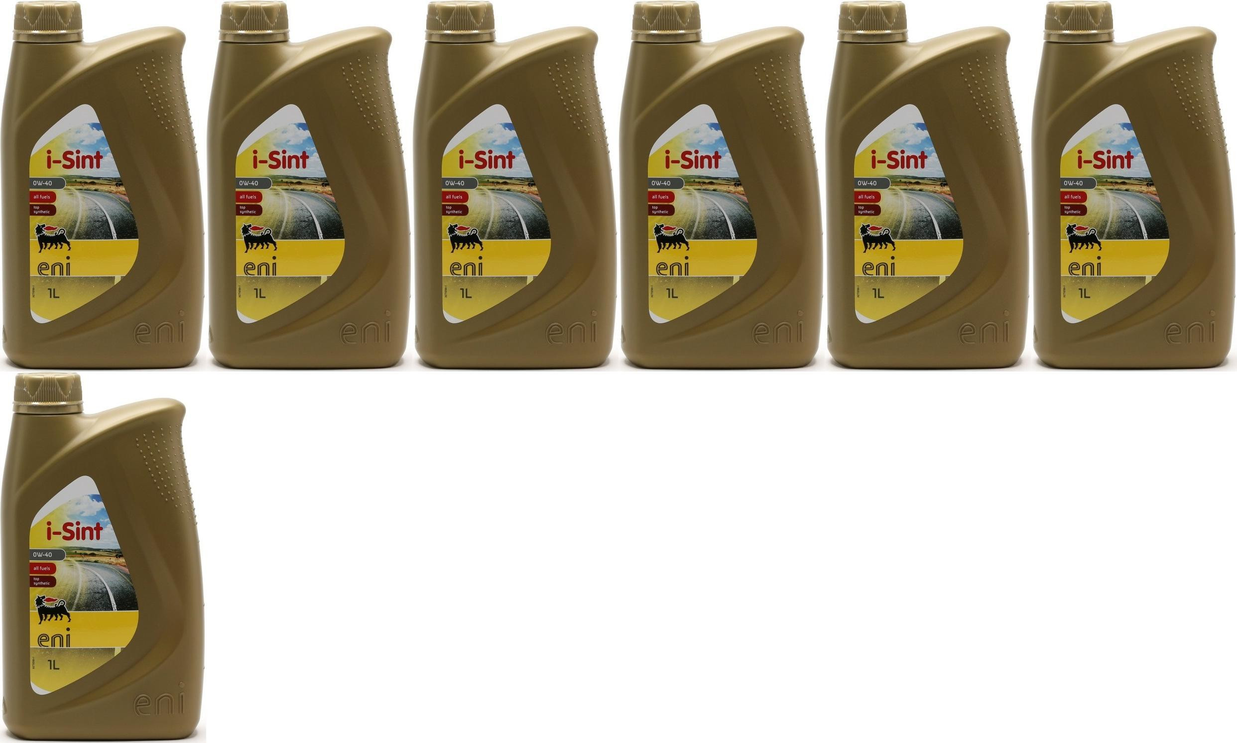 Eni i-Sint 0W-40 Motoröl 7x 1l = 7 Liter