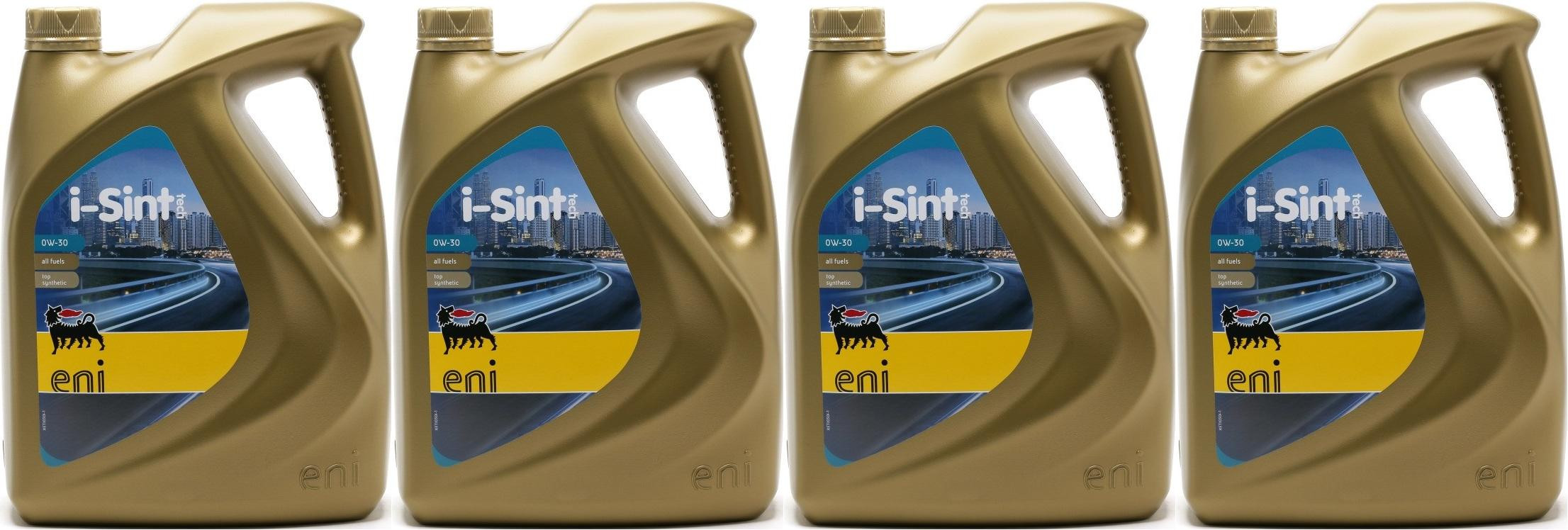 Eni i-Sint tech 0W-30 Motoröl 4x 5 = 20 Liter