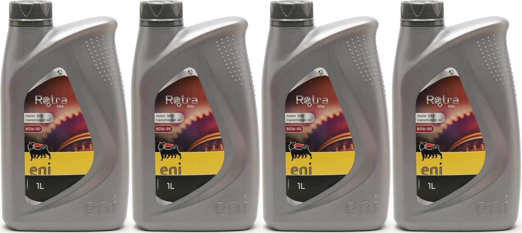 Eni Rotra 80W-90 Getriebeöl GL4 Piaggio Vespa Aprilia Roller 4x 1l = 4 Liter