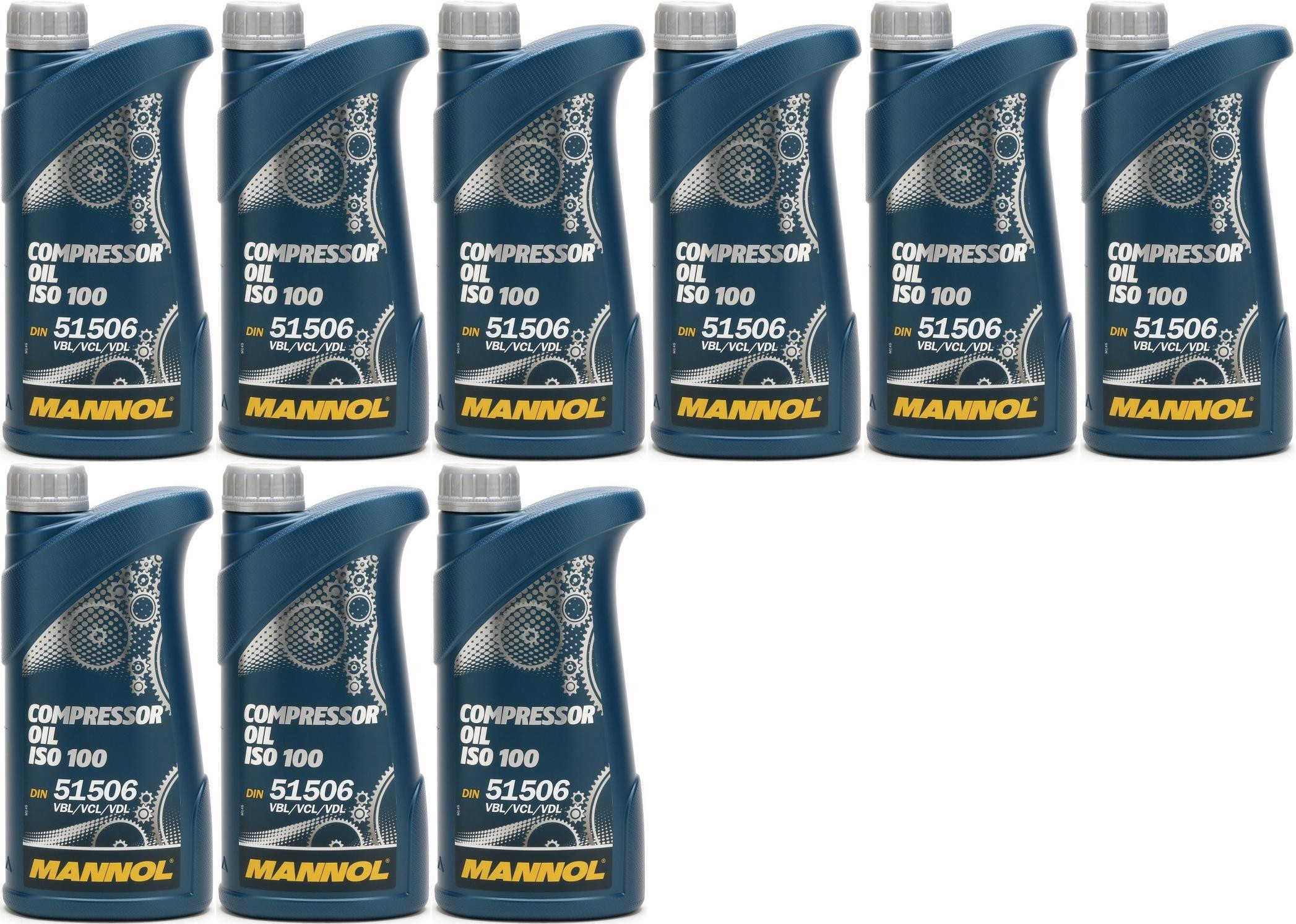 MANNOL Compressor Oil ISO 100 9x 1l = 9 Liter