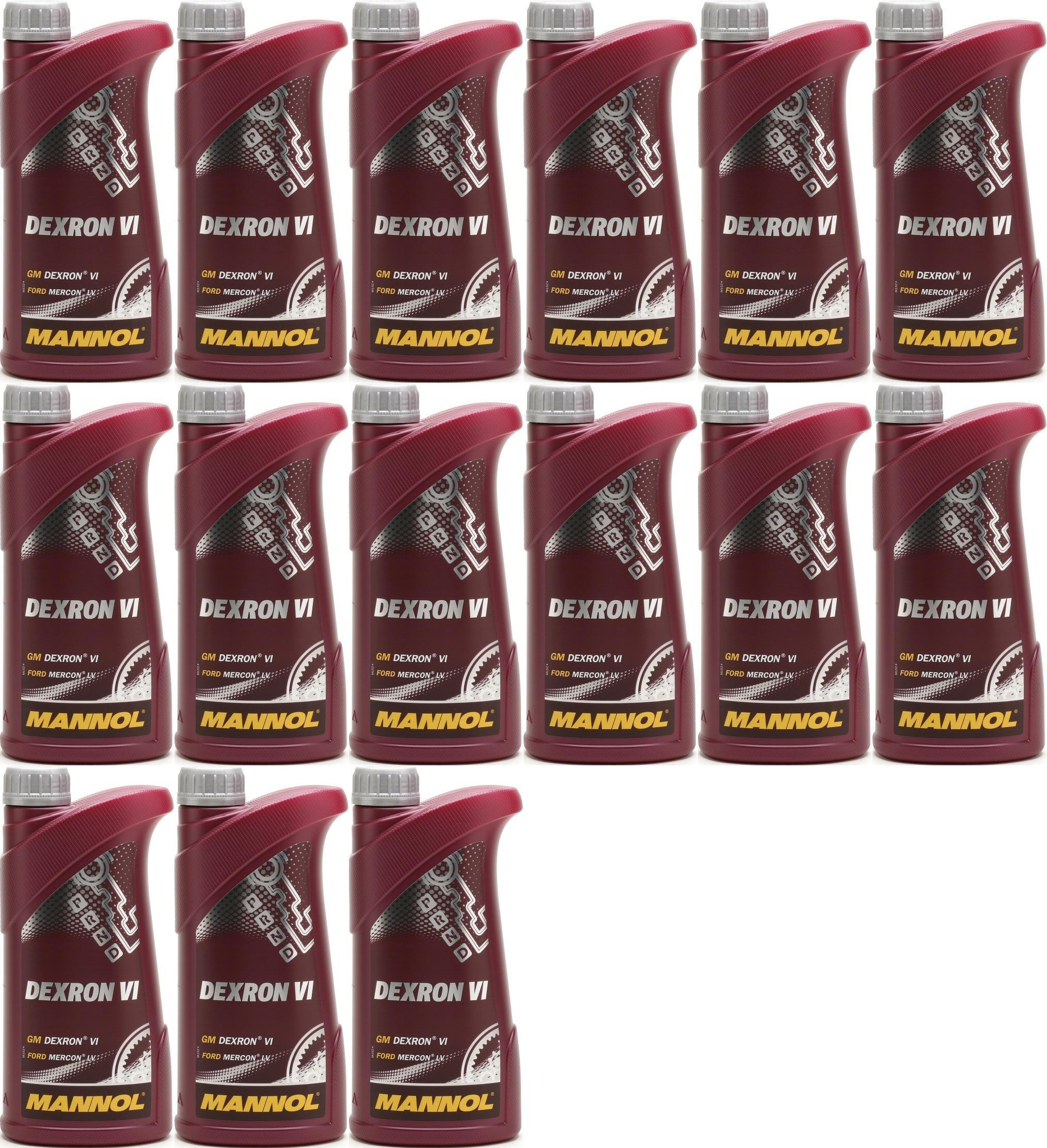 MANNOL Dexron VI 15x 1l = 15 Liter