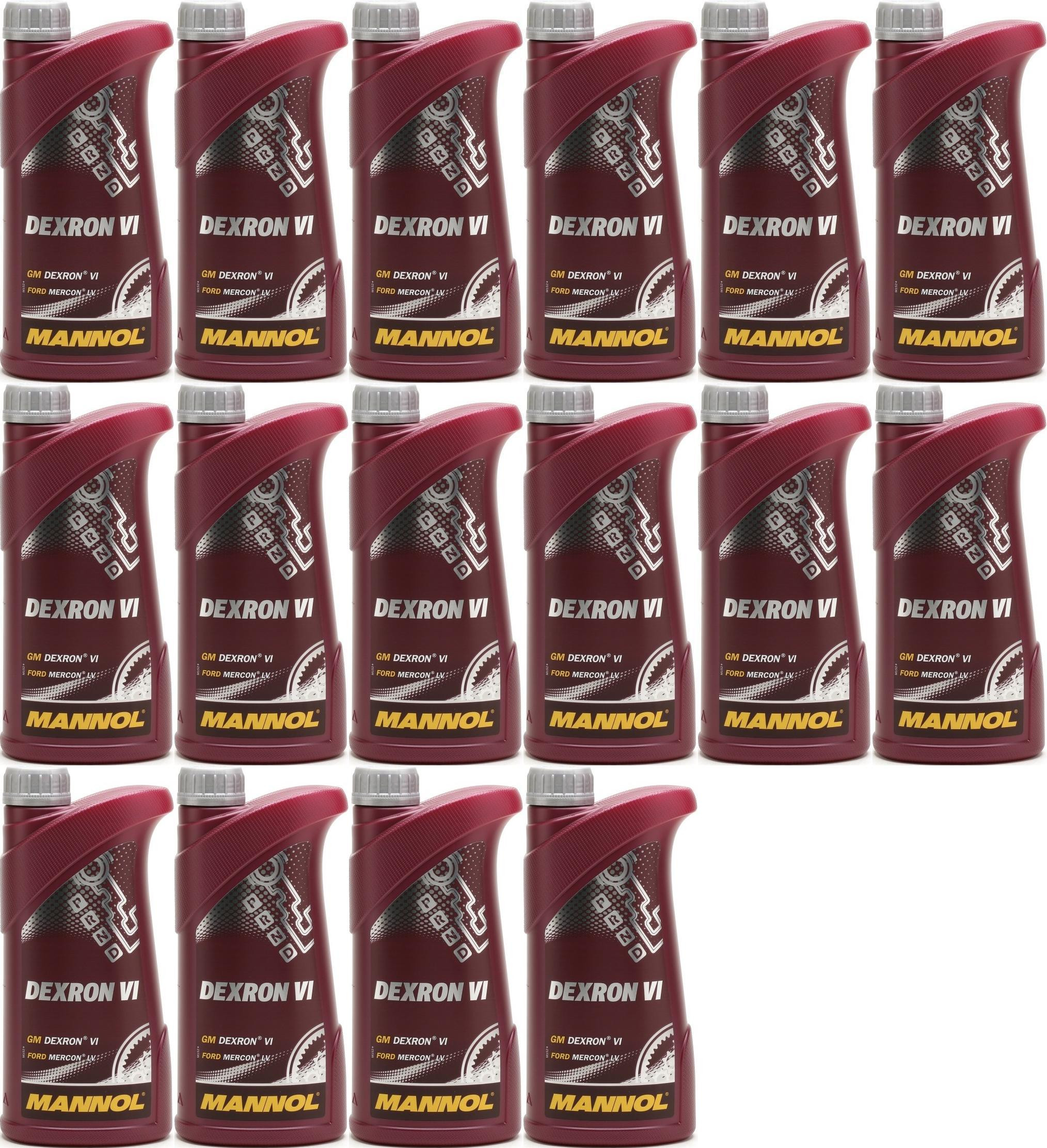 MANNOL Dexron VI 16x 1l = 16 Liter