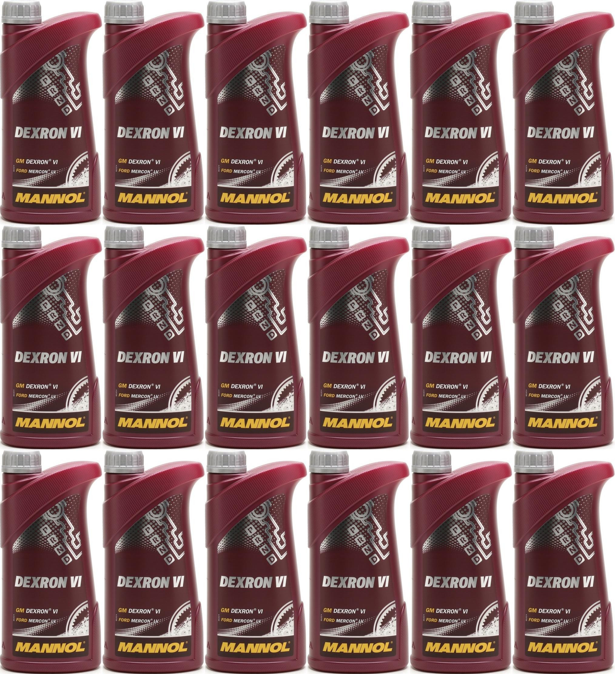 MANNOL Dexron VI 18x 1l = 18 Liter