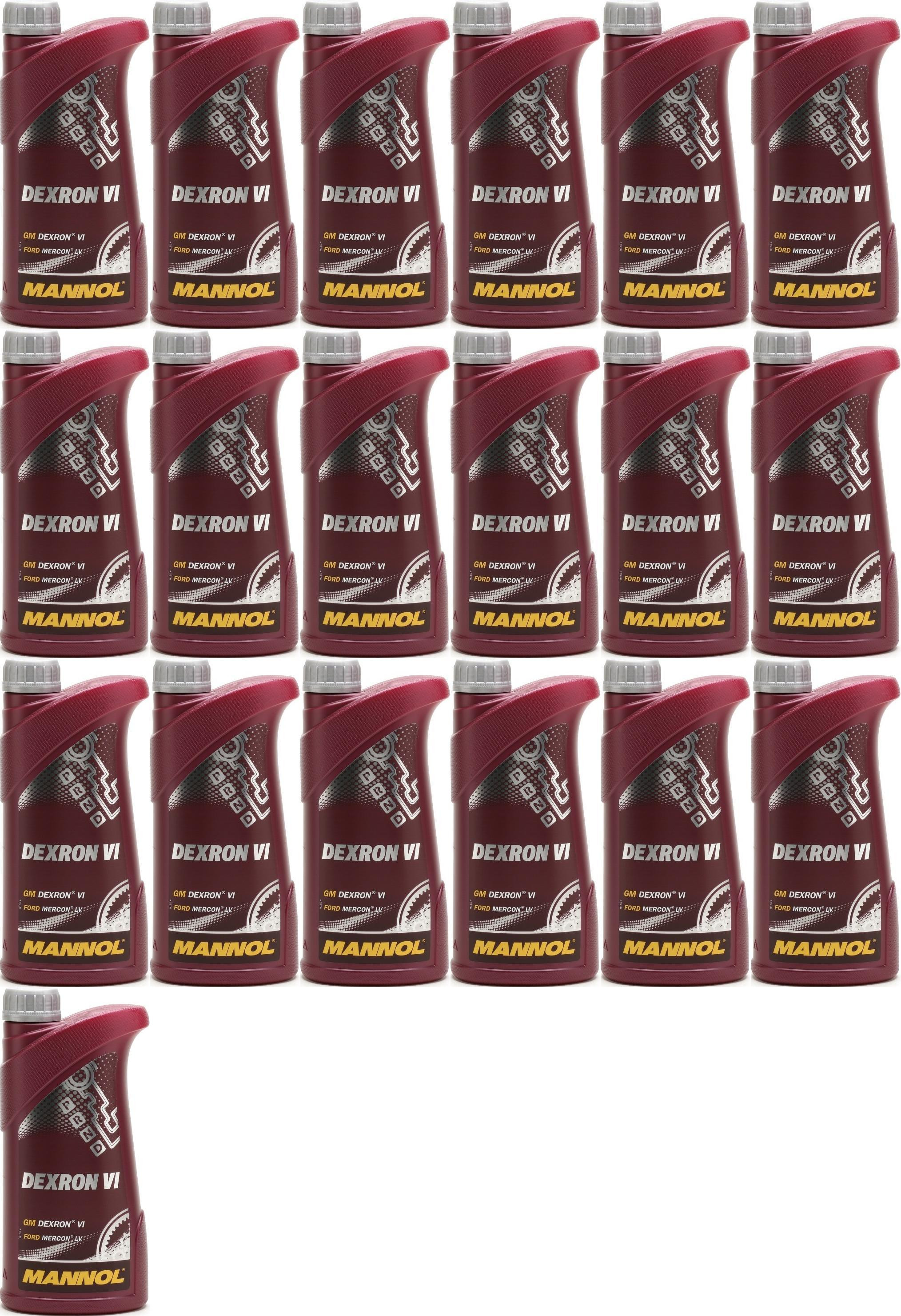 MANNOL Dexron VI 19x 1l = 19 Liter