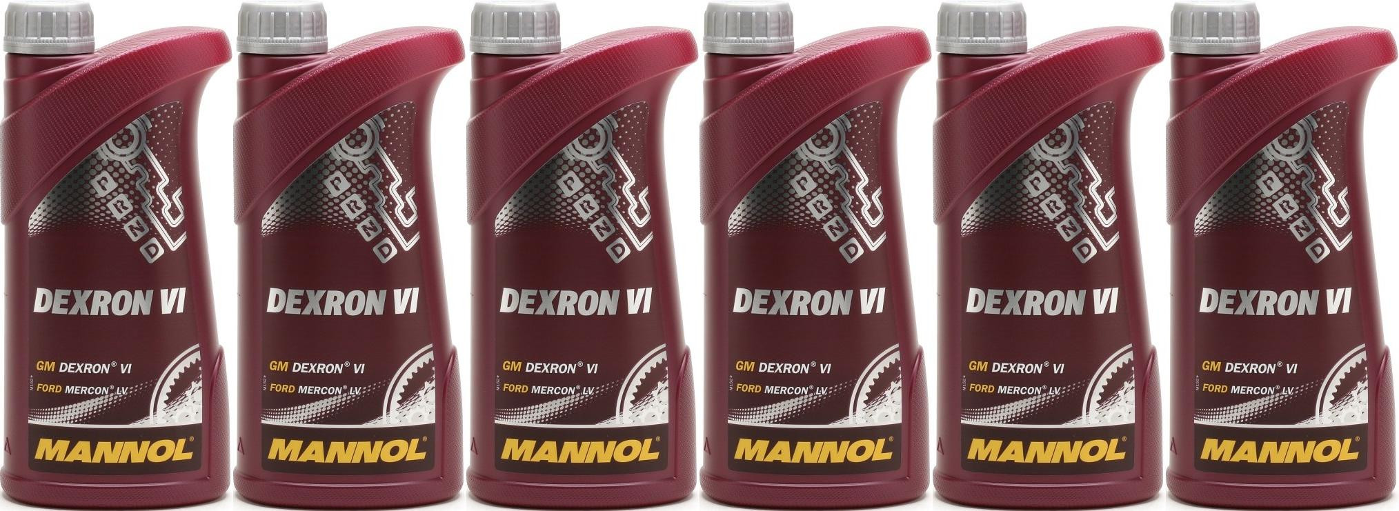 MANNOL Dexron VI 6x 1l = 6 Liter
