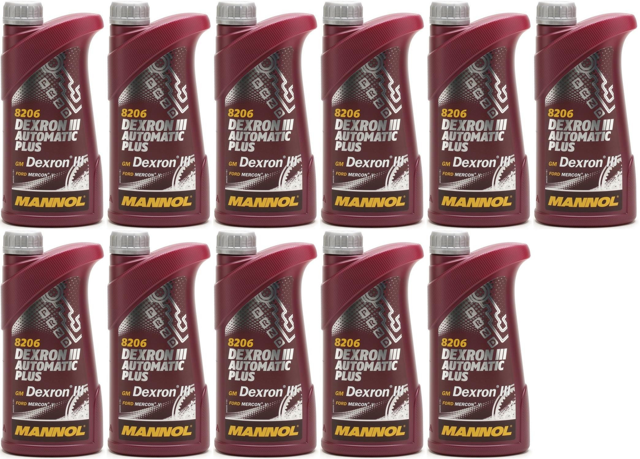 MANNOL Dexron III Automatic Plus 11x 1l = 11 Liter