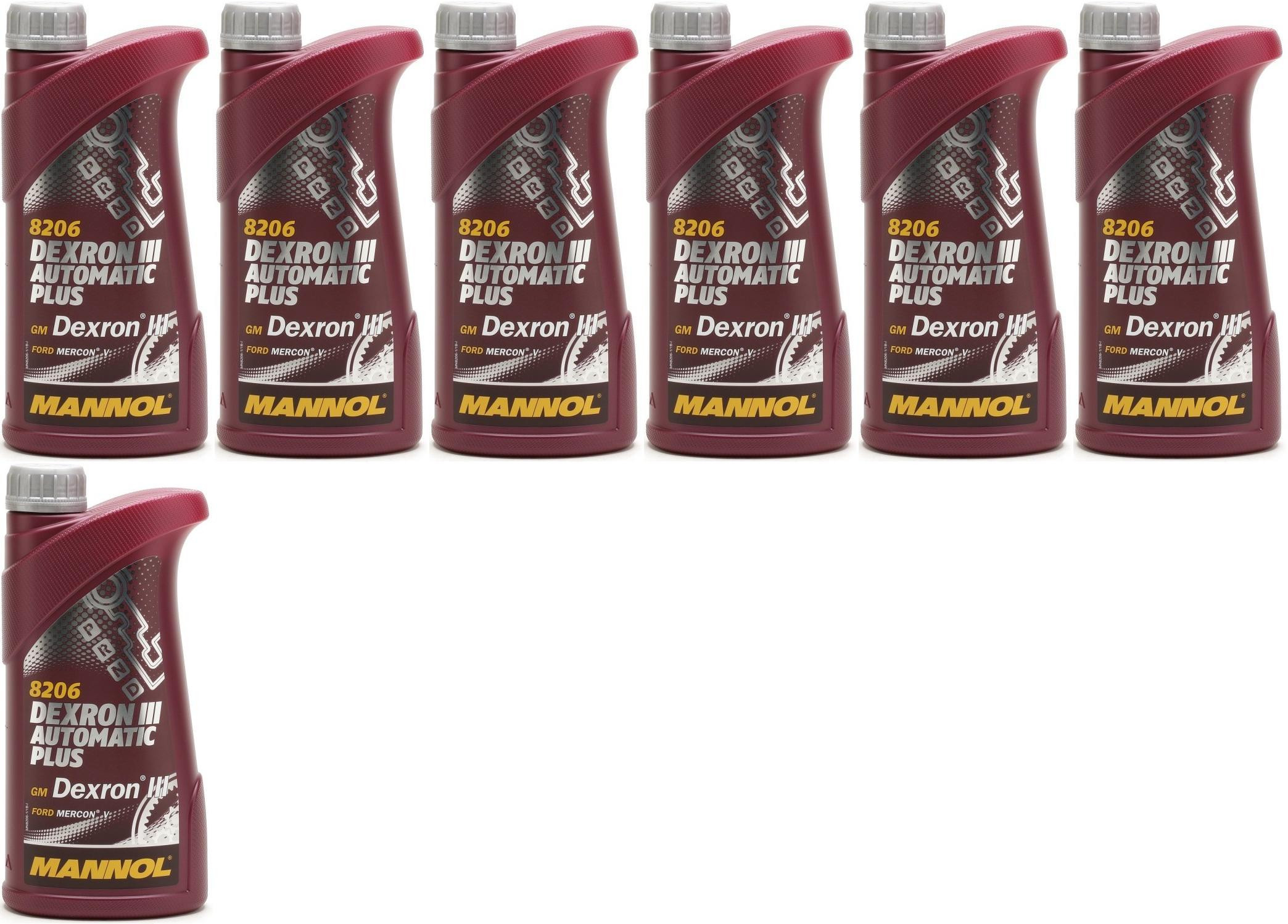 MANNOL Dexron III Automatic Plus 7x 1l = 7 Liter