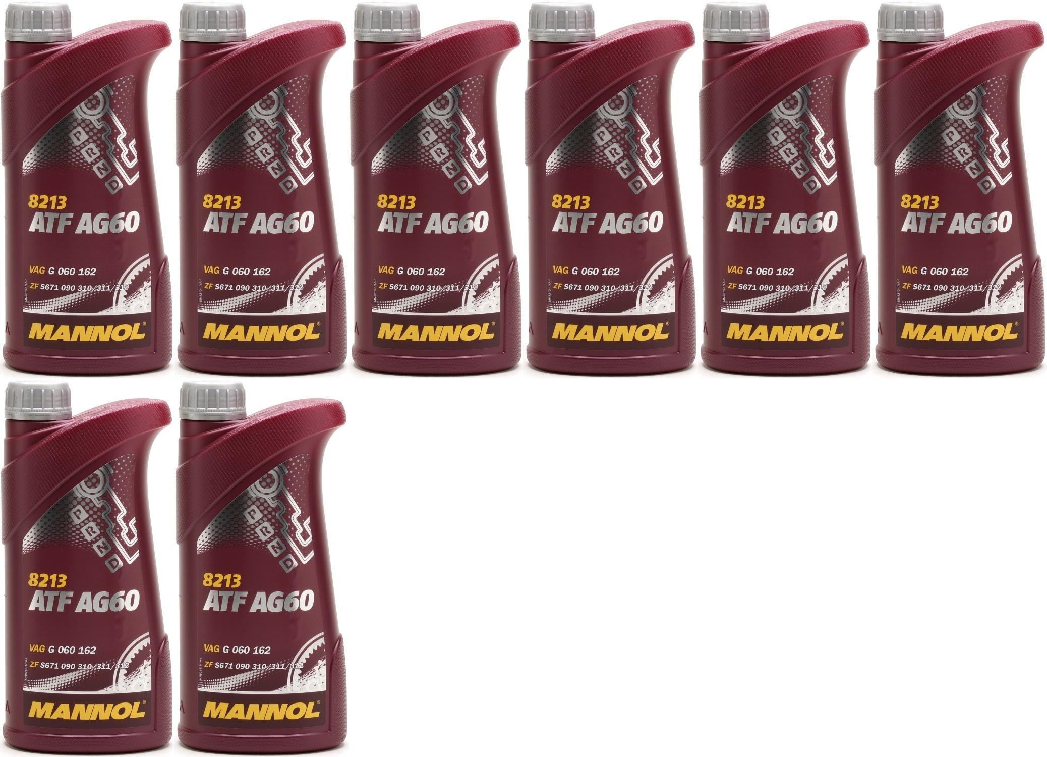 MANNOL ATF AG60 Automatikgetriebeöl 8x 1l = 8 Liter
