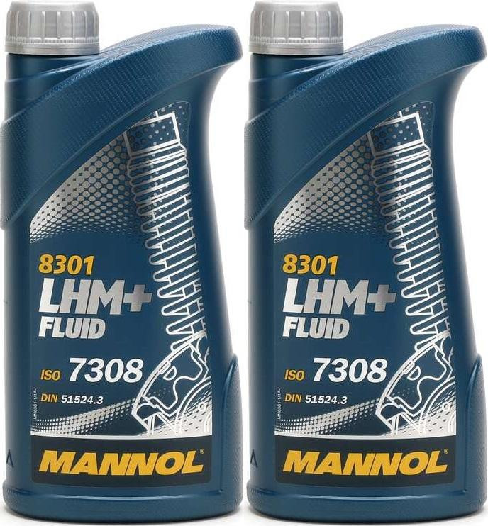 MANNOL LHM+ Fluid Hydrauliköl 2x 1l = 2 Liter
