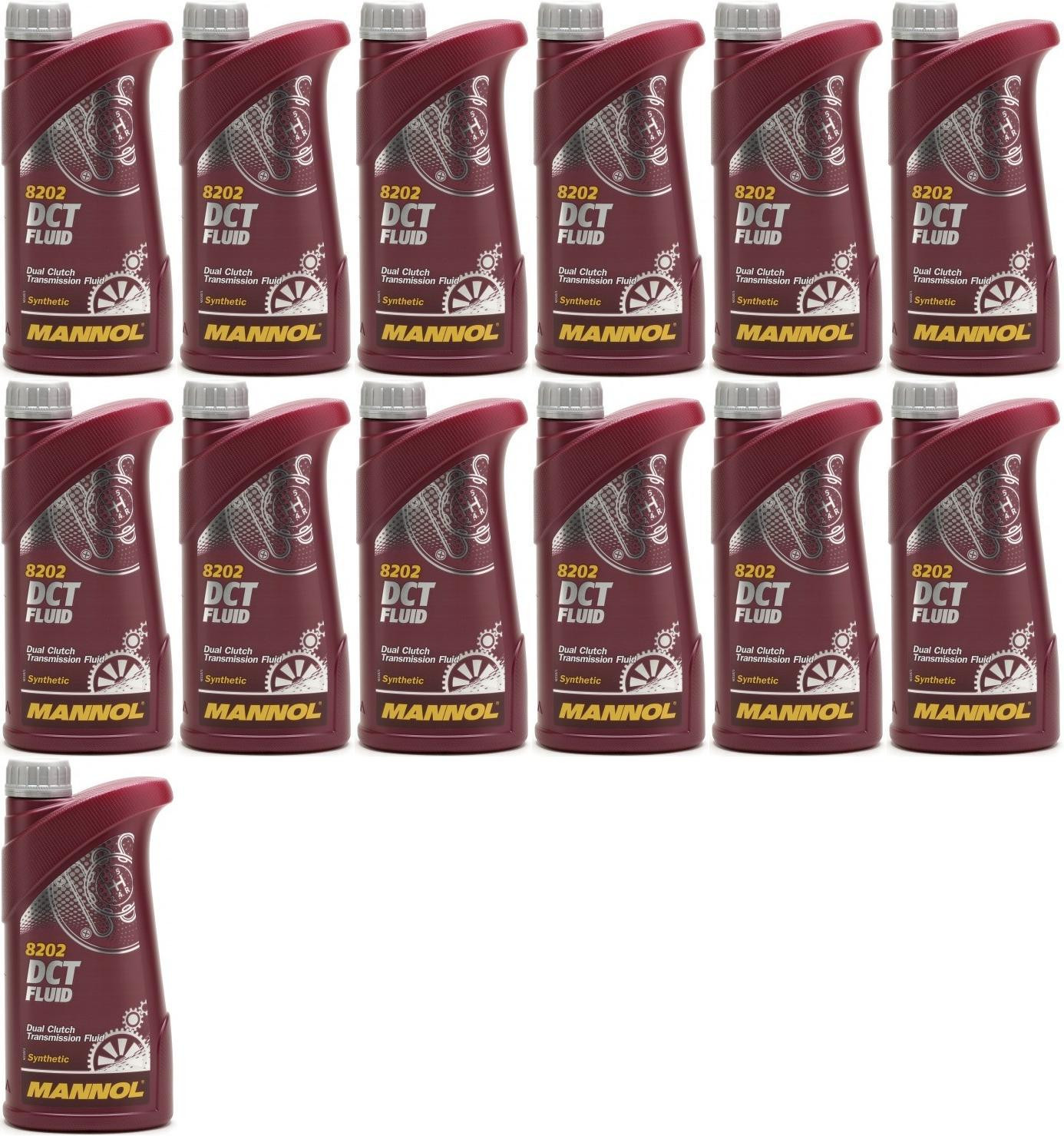 MANNOL 8202 DCT Fluid (Doppelkupplungsgetriebeöl) 13x 1l = 13 Liter